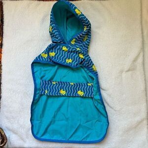 Frisco Lightweight Rubber Ducky Dog Raincoat